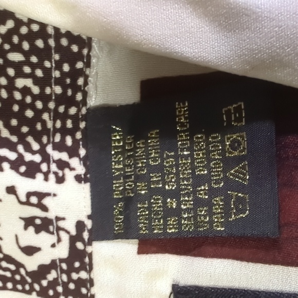 A Cut Above "Henri Valdise"  Button Up Brown & Cream Men's Size XL - Picture 11 of 11